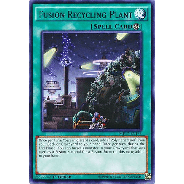 Fusion Recycling Plant - MP17-EN173 - Rare