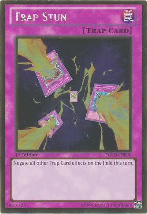 Trap Stun - PGLD-EN090 - Gold Rare 