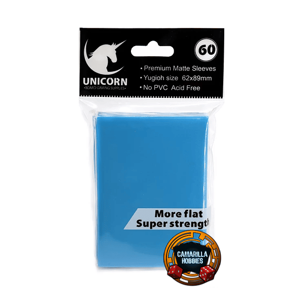 Micas Unicorn Small Paquete con 60 color Azul Electrico