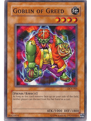 Goblin of Greed - DCR-065 - Common (jugada)