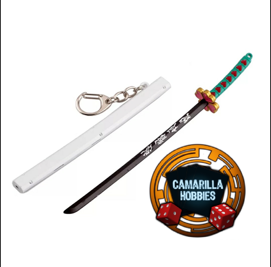 Kimetsu No Yaiba - Demon Slayer Llavero 17 Cm de Largo Modelo 4  1