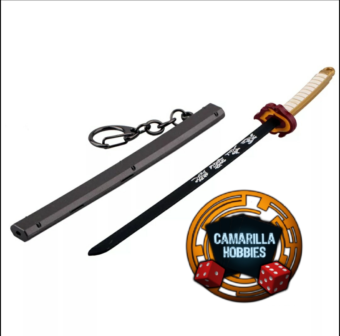 Kimetsu No Yaiba - Demon Slayer Llavero 17 Cm de Largo Modelo 10  1