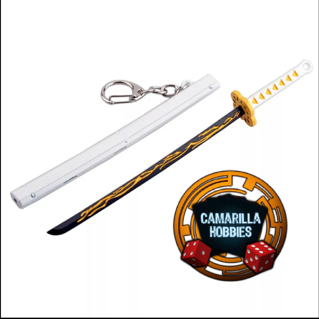 Kimetsu No Yaiba - Demon Slayer Llavero 17 Cm de Largo Modelo 15  1