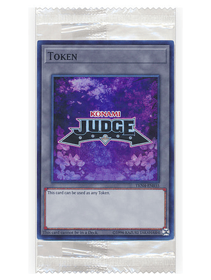 Yu-Gi-Oh Judge Token - TKN4-EN035 - Super Rare (sellado)