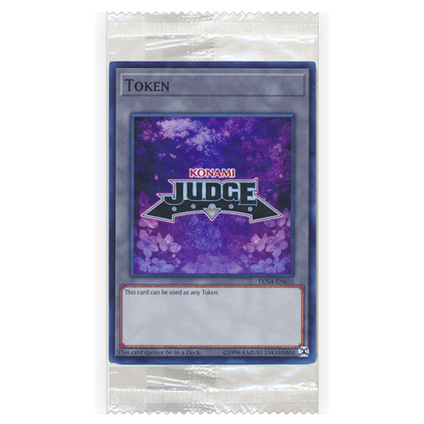 Yu-Gi-Oh Judge Token - TKN4-EN035 - Super Rare (sellado)