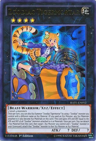 Zoodiac Tigermortar - RATE-EN052 - Ultra Rare 1
