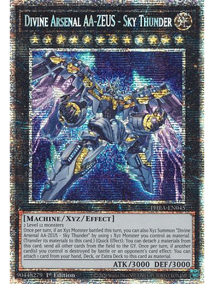 Divine Arsenal AA-ZEUS - Sky Thunder - PHRA-EN045 - Starlight Rare