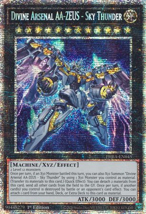 Divine Arsenal AA-ZEUS - Sky Thunder - PHRA-EN045 - Starlight Rare