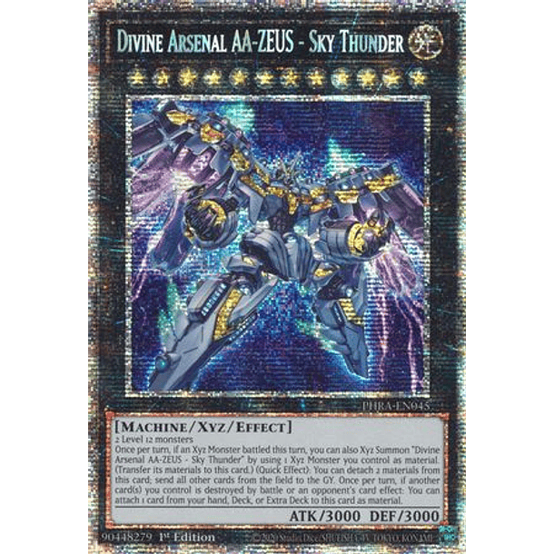 Divine Arsenal AA-ZEUS - Sky Thunder - PHRA-EN045 - Starlight Rare