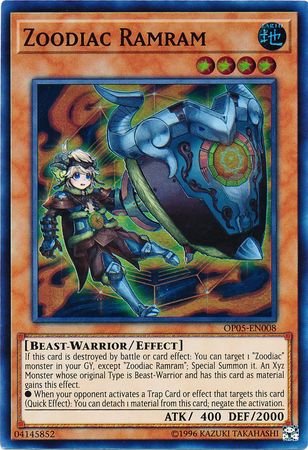 Zoodiac Ramram - OP05-EN008 - Super Rare 1