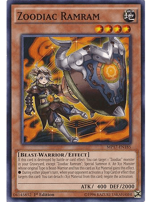 Zoodiac Ramram - MP17-EN185 - Common