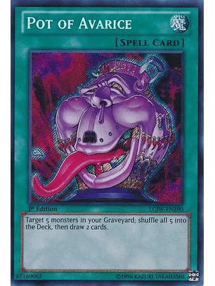 Pot of Avarice - LCJW-EN290 - Secret Rare
