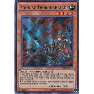 Zoodiac Thoroughblade - RATE-EN017 - Ultra Rare