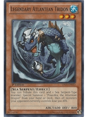 Legendary Atlantean Tridon - LTGY-EN033 - Common