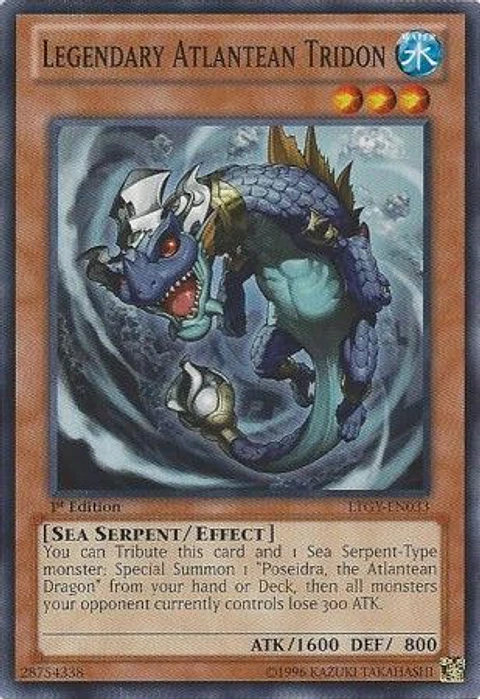 Legendary Atlantean Tridon - LTGY-EN033 - Common