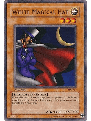 White Magical Hat - SDJ-021 - Common