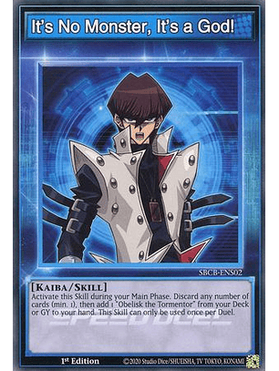 It's No Monster, It's a God! - SBCB-ENS02 - Common 