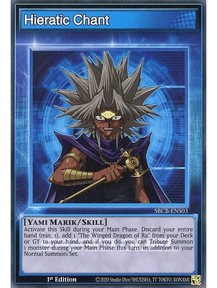 Hieratic Chant - SBCB-ENS03 - Common