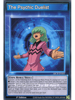 The Psychic Duelist - SBCB-ENS05 - Common 