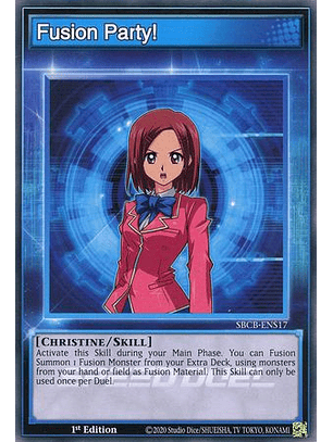 Fusion Party! - SBCB-ENS17 - Common