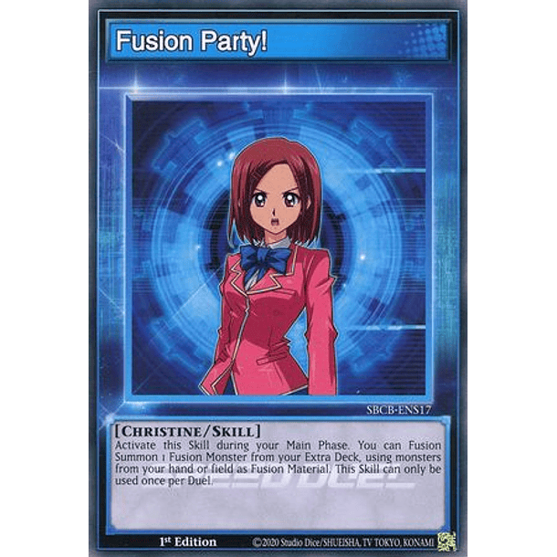 Fusion Party! - SBCB-ENS17 - Common