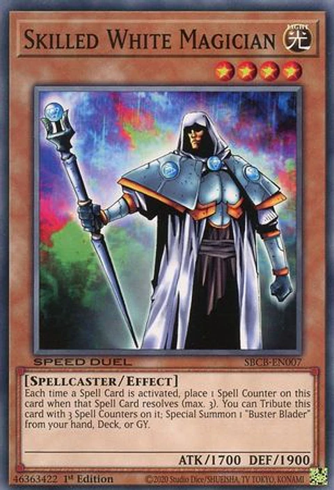 Skilled White Magician - SBCB-EN007 - Common