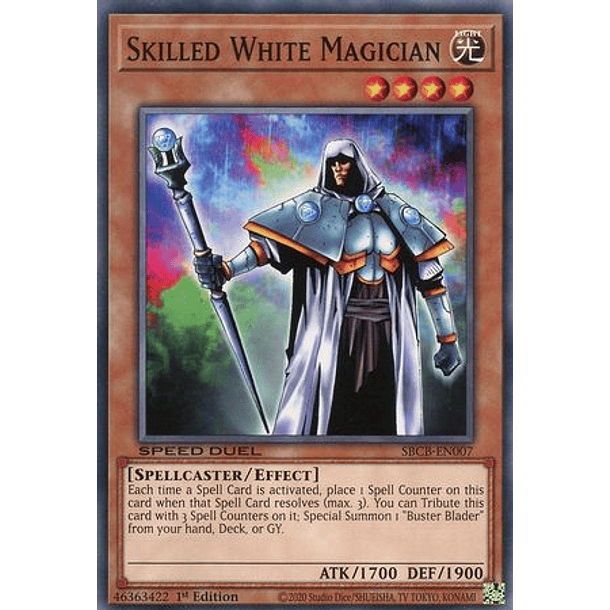 Skilled White Magician - SBCB-EN007 - Common