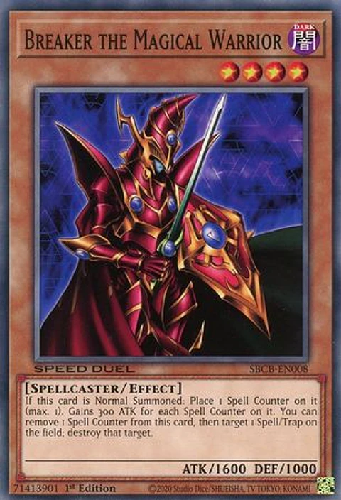 Breaker the Magical Warrior - SBCB-EN008 - Common