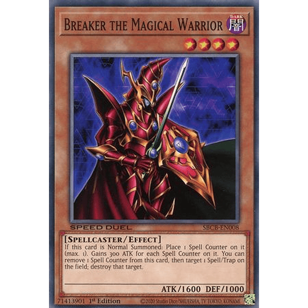 Breaker the Magical Warrior - SBCB-EN008 - Common