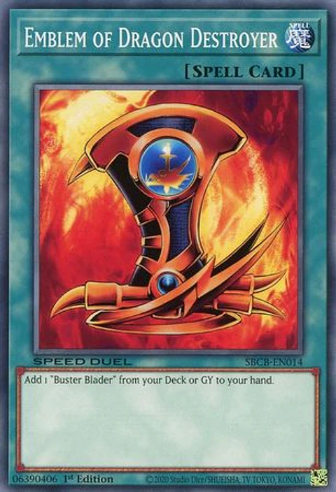 Emblem of Dragon Destroyer - SBCB-EN014 - Common