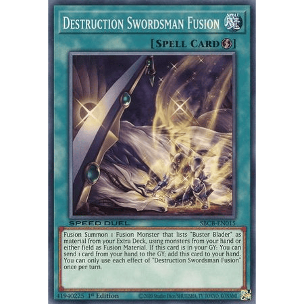 Destruction Swordsman Fusion - SBCB-EN015 - Common