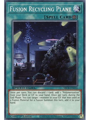 Fusion Recycling Plant - SBCB-EN016 - Common