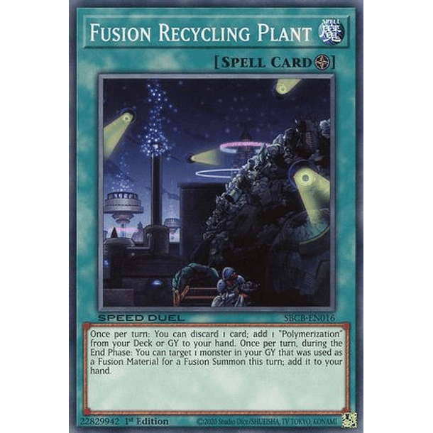 Fusion Recycling Plant - SBCB-EN016 - Common