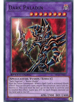 Dark Paladin - SBCB-EN021 - Common