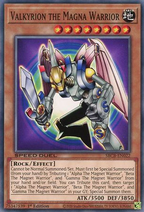 Valkyrion the Magna Warrior - SBCB-EN022 - Common