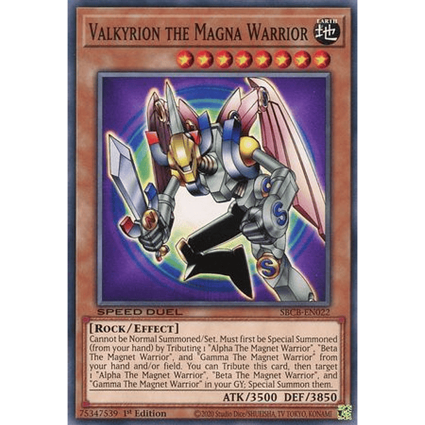 Valkyrion the Magna Warrior - SBCB-EN022 - Common