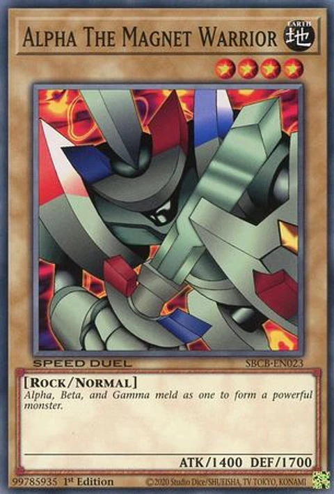 Alpha The Magnet Warrior - SBCB-EN023 - Common