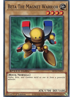 Beta The Magnet Warrior - SBCB-EN024 - Common