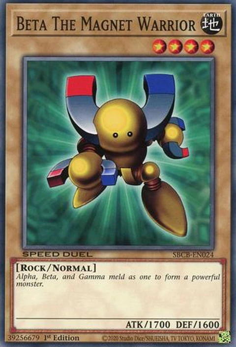 Beta The Magnet Warrior - SBCB-EN024 - Common