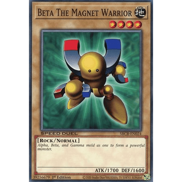 Beta The Magnet Warrior - SBCB-EN024 - Common