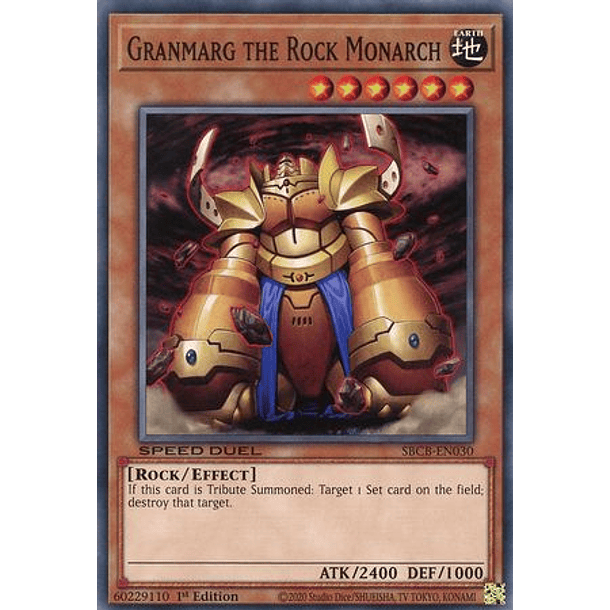 Granmarg the Rock Monarch - SBCB-EN030 - Common 