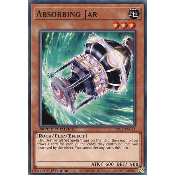 Absorbing Jar - SBCB-EN031 - Common