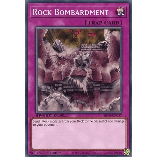 Rock Bombardment - SBCB-EN037 - Common