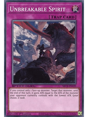 Unbreakable Spirit - SBCB-EN039 - Common