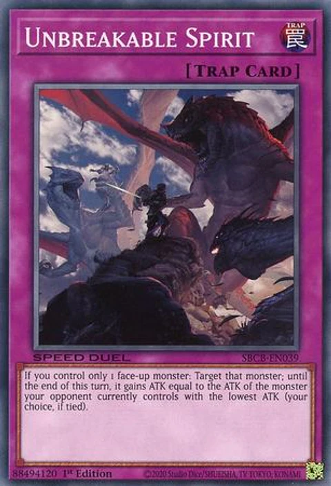 Unbreakable Spirit - SBCB-EN039 - Common