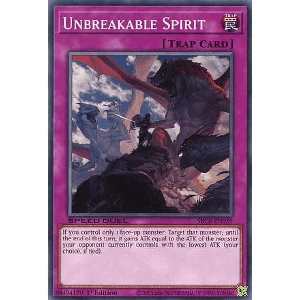 Unbreakable Spirit - SBCB-EN039 - Common