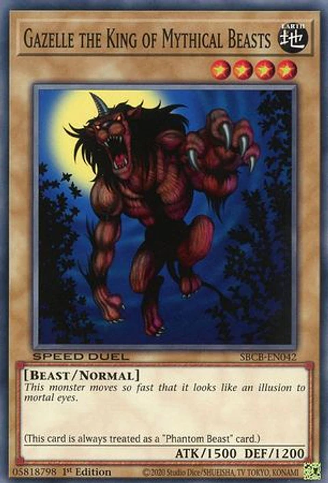 Gazelle the King of Mythical Beasts - SBCB-EN042 - Common