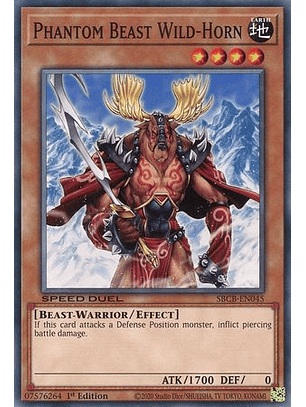 Phantom Beast Wild-Horn - SBCB-EN045 - Common