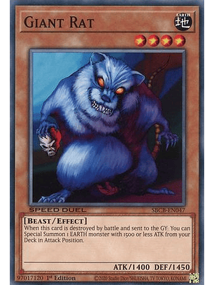 Giant Rat - SBCB-EN047 - Common