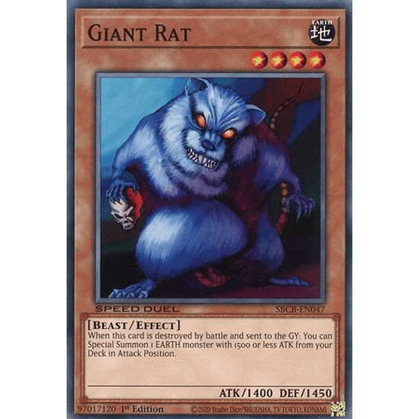 Giant Rat - SBCB-EN047 - Common